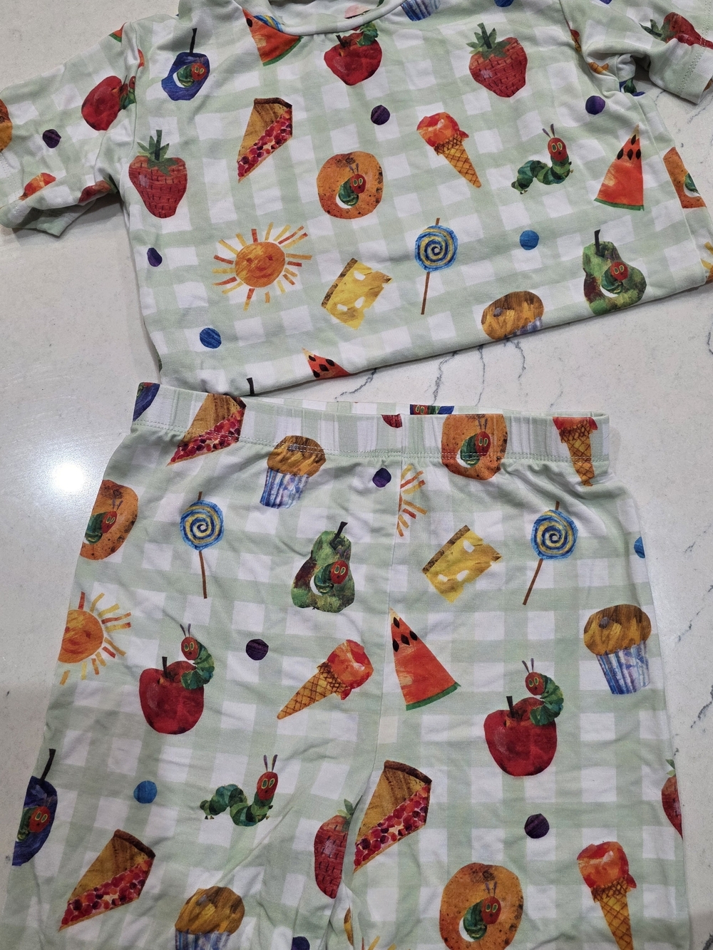 BUMS &ROSES Bamboo Two-Piece Pajama Set 7-8 Year Old